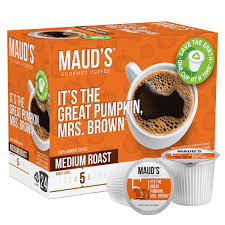 However, carefully consider the flavor. Maud S It S The Great Pumpkin Mrs Brown Flavored Coffee Pods 24ct