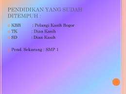 Ini materi pelajaran bahasa indonesia, kelas 7 atau kelas 9, sekolah menengah pertama (smp), tentang laporan percobaan. Presentasi Profile Ppt Download