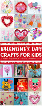 What more can we say? 20 Easy Valentine Crafts For Kids Happiness Is Homemade