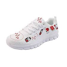 Microsoft is not compensated for these results. Showudesigns Herren Damen Laufschuhe Atmungsaktiv Turnschuhe Schnurer Sportschuhe Sneaker Cartoon Bar Nurse Bear Flache Schuhe Damen Pflegeschuhe Sportschuhe