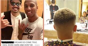 Best hairstyles for young men. S Pore Barber Trims Ashley Young S Hair Twice In 3 Days Describes Him As Down To Earth Considerate Mothership Sg News From Singapore Asia And Around The World