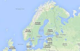 Mapa de europa con países y capitales. Suecia Mapa Europa La Ciudad De Umea Suecia Capital Europea De La Cultura 2014 2021 Guiaviajesa Com