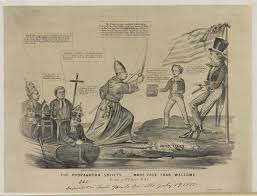 Anti Catholic Cartoon 1855 The American Yawp Reader First draft of the declaration of independence, presented by the committee of five. the american yawp