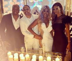The real housewives of atlanta star, who is dating mike hill, appears to hint so as she is currently shopping for wedding dress. On The Scene At Cynthia Bailey And Mike Hill S Fashion Bomb Wedding Cynthia Bailey In Brides By Nona Couture Atelier Porsha Williams In Ese Azenabor Atelier Eva Marcille In Katie May And
