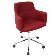 Fabric Office Chairs With Arms And Wheels The Best Option For You Goodworksfurniture In 2020 Adjustable Office Chair Red Office Chair Contemporary Office Chairs