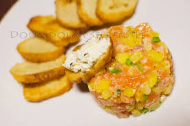 Pin On Tartare Tataki Poissons Sushis Tartare Tataki Fish And Sushis