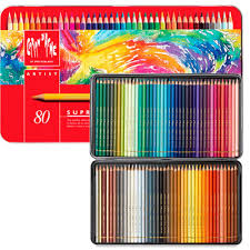 Caixa De Lápis De Cor 36 Cores Preço Carandache Coisas De Papelaria Tipos De Caneta Material De Desenho
