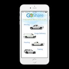 Whether you move or the main function of goshare is to make the delivery and transportation of large items simple and. Goshare Home Screen Iphone App Elbow Room