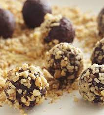 Chocolate Date Truffles With Walnuts Recipe Healthy Recipes Easy Snacks Homemade Snacks Snacks