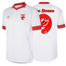 The rolling stones have remained active to this day, releasing close to thirty studio albums, among other projects, over the years, in the uk as well as in the us. Umbro C The Rolling Stones England Jersey White Red Jersey T Shirt