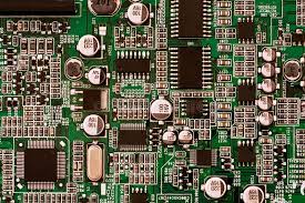 Contact rl3/b prevents contact r14/a discharging capacitor c19 once contact rl3/b also short circuits resistor r85 to ensure that the thyristors are initially turned full on. Circuit Board Digital Stock Photo Image Of Computers 13217472