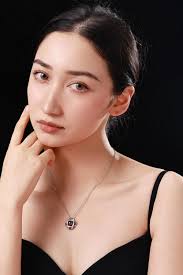 AAA Tahitian Black Pearl Necklace: Moissanite Halo, Sterling Silver