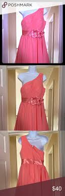 Junior One Shoulder Peach Cocktail Dress Dresses Peach Cocktail Cocktail Dress