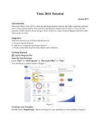 visio tutorial 2013