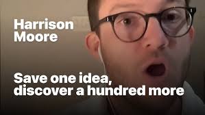 "I'm blown away by the ideas I'm finding