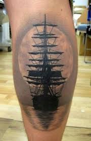 An amazing abstract calf tattoo design to show your love for rock and roll. Top 15 Best Calf Tattoo Designs For Women And Men I Fashion Styles