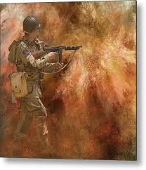 Uncommon Valor Airborne Metal Print by Randy Steele - Randy Steele Official  Website