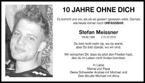 Traueranzeigen von Stefan Meissner