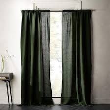 Sold and shipped by goodgram. Audie Sage Green Sheer Linen Curtain