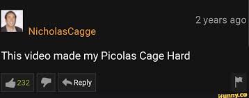 This Video Made My Picolas Cage Hard Ifunny Picolas Cage Ifunny Memes