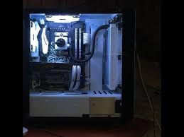44 Ryzen R7 1700 White Themed Gaming Pc Build Nzxt S340 Elite Youtube Gaming Pc Build Gaming Pc Computer Setup