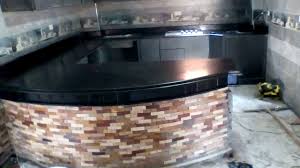 رخام جلاكسي اسود اسباني مطبخ بار مفتوح Youtube