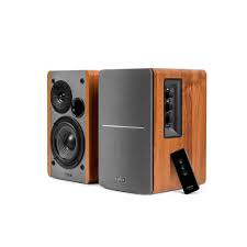 Caixa De Som Multilaser Music Box R1280t Powered Bookshelf Speakers With Images Studio Monitors Monitor Speakers Speaker