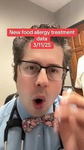 New data for food allergy treatment called Xolair (Omalizumab). Talk with  your doctor to learn more. #allergies #food #tiktokdoc #LearnOnTikTok