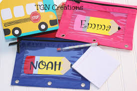Personalized Pencil Pouches Are Perfect For Bts By Tgncreations On Etsy Kids Pencil Case Pencil Case Pouch School Pencil Case