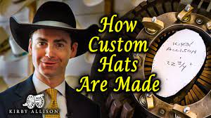 How Custom Cowboy Hats Are Made Nathaniel S Custom Hats Youtube