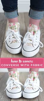 May 23, 2021 at 8:10 p.m. How To Customize Converse With Fabric The Polka Dot Chair
