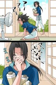 Sasuke Is Such A Cute Kid I Love Him Too Itachi Naruto Comic Naruto Shippuden Anime Anime Funny