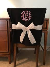 Desk Chair Covers Black Monogrammed Dorm Chair Back Cover Desk Chair Covers Monogram Dorm Chair Back Covers