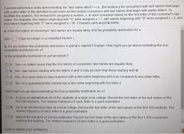 Es wird in diesem zusammenhang auch römisches alphabet genannt. Solved A Journal Published A Study Demonstrating The Last Chegg Com