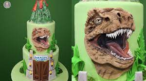 Check spelling or type a new query. Jurassic World T Rex Dinosaur Cake Tutorial Youtube