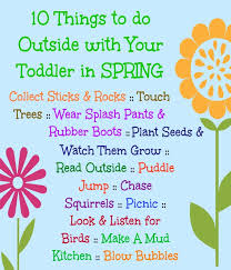 By karen frazier youth volunteer. 10 Fun Ideas For Outdoor Play With Toddlers In Spring