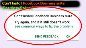 • create, schedule, and manage posts and stories to your facebook page and instagram account. How To Fix Can T Install Facebook Business Suite Error On Facebook Business Suite Store Android Youtube