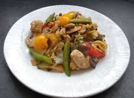Leckeres Wok Gemuse Mit Hahnchen Rezept Wok Gemuse Hauptspeise Hahnchen