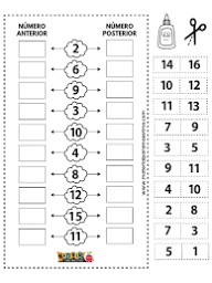Números Anteriores y Posteriores para Niños | PDF | Transporte