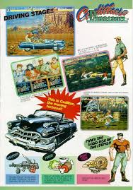 Cadillacs Dinosaurs Arcade Video Games Retro Video Games Retro Gaming Art