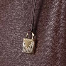 Michael kors women lady large leather shoulder chain tote messenger handbag bag. Michael Kors Handbag Arielle Satchel In Hammered Leather Woman Barolo Mascheroni Moda