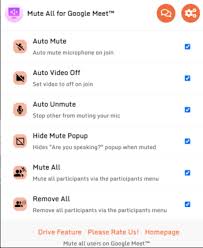 This is the best extension i've used for google meet. How To Mute Everyone On Google Meet