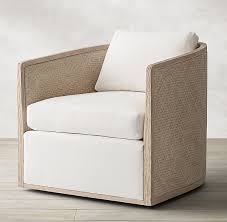 Dixon Rattan Swivel Chair In 2020 Rattan Chair Living Room Rattan Chair Spring Living Room