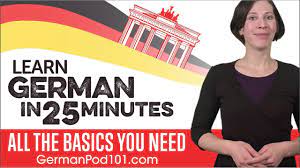 These websites house numerous language learning tools, such as flashcards, audio, video. Learn German In 25 Minutes All The Basics You Need Youtube