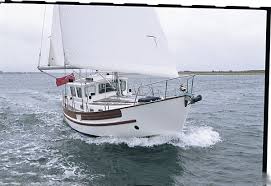 Specifications, modifications, equipment, trips, links. Fisher 34 Boat Test Classic Boat Magazine