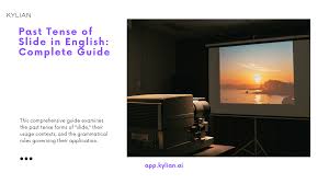 Past Tense of Slide in English: Complete Guide