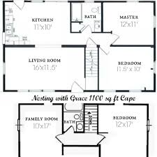 Browse from a wide range of home designs now! Complete Before And After S 1100 Sq Ft Cape Floor Plan And Future Nesting With Grace