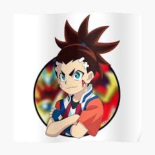 It first aired on october 22nd, 2018 and later aired on may 18th, 2019 in canada and on july 27th, 2019 in america. Aiger Akabane Beyblade Poster By Imranburst Redbubble