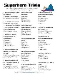 You'll find 100 questions divided into 4 rounds, so gather your drinking buddies for some fun, free quizzing. 10 For Work Ideas Avengers Party Avenger Birthday Party Superhero Birthday Party