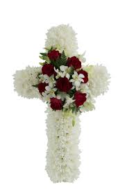 Dreamstime is the world`s largest stock photography community. Funeral Cross Central Florist